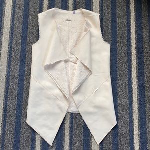 Guess faux suede lined vest